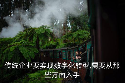 传统企业要实现数字化转型,需要从那些方面入手