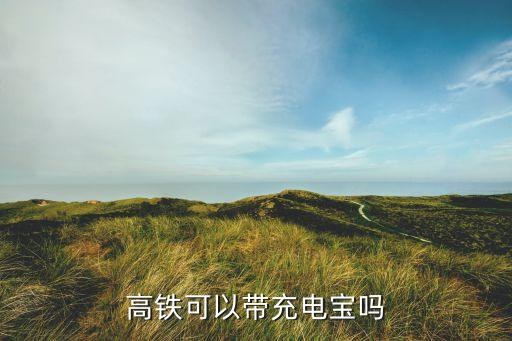 高铁可以带充电宝吗