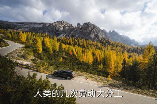 第一次社会大分工，历史上一共有几次社会大分工