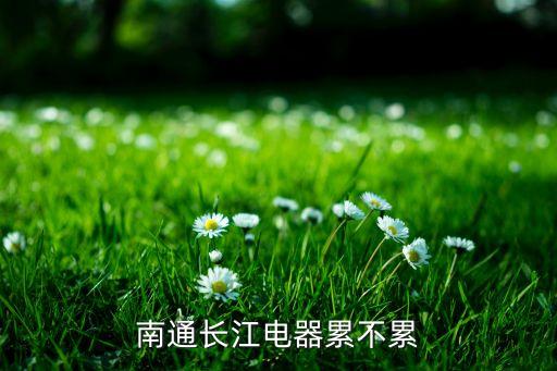 南通长江电器累不累