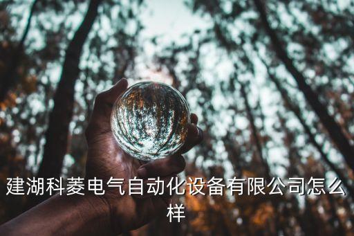 建湖科菱电气自动化设备有限公司怎么样