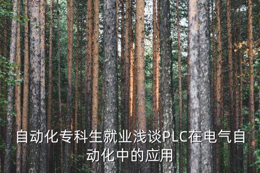电气自动化plc心得体会,plc电气自动化培训