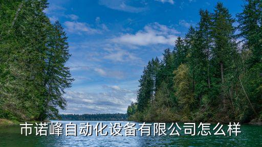 市诺峰自动化设备有限公司怎么样