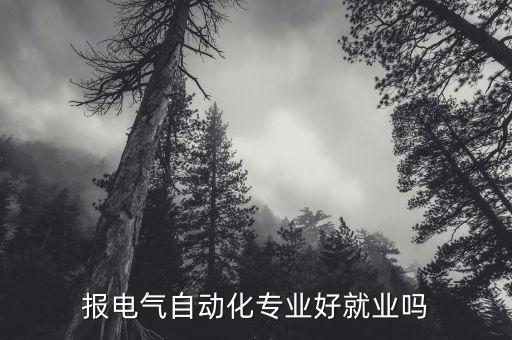报电气自动化专业好就业吗