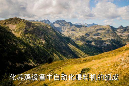 化养鸡设备中自动化喂料机的组成